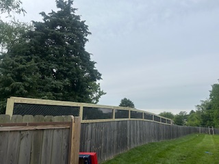 Extended Privacy Fence Retrofit